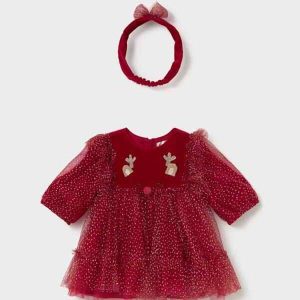 Vestido tull Navidad Mayoral